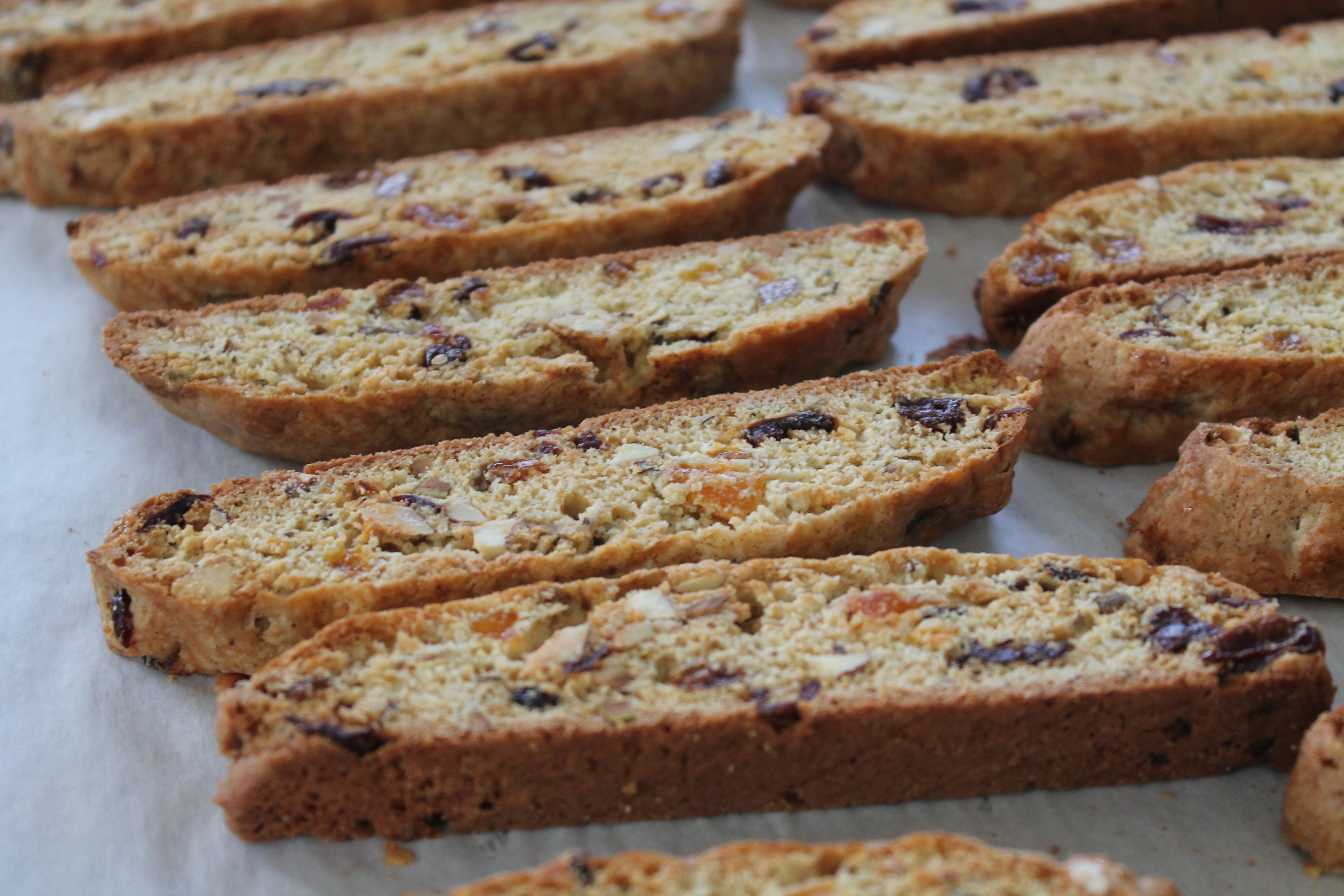 Dried Fruit and Nut Biscotti Spices in My DNA