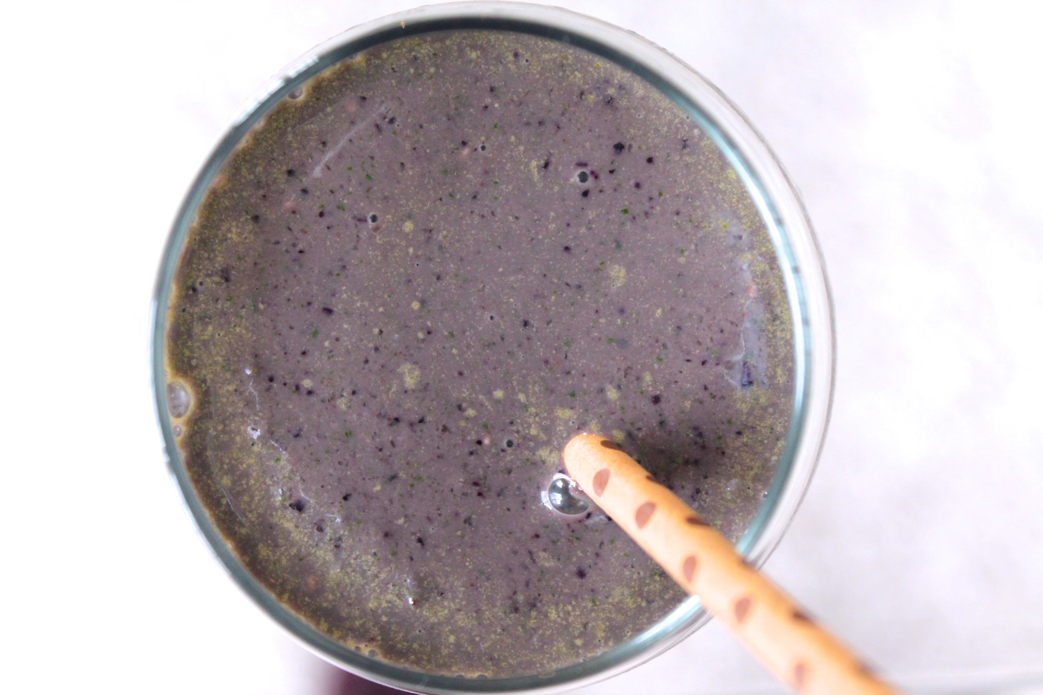 Blueberry Acai Spinach Detox Smoothie Spices in My DNA