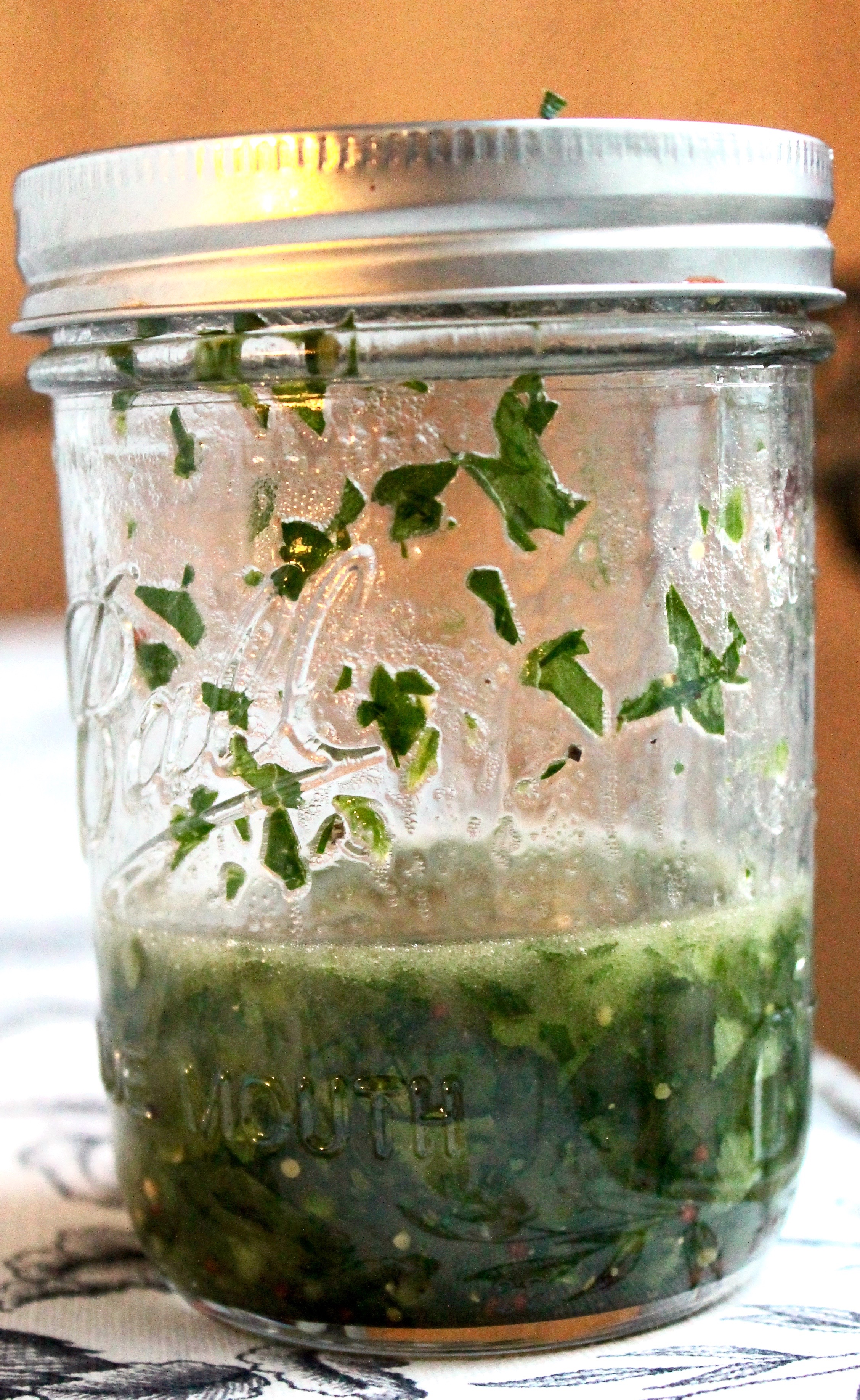 Spiralized Beet Salad with Lemon Parsley Vinaigrette, Pistachios, and