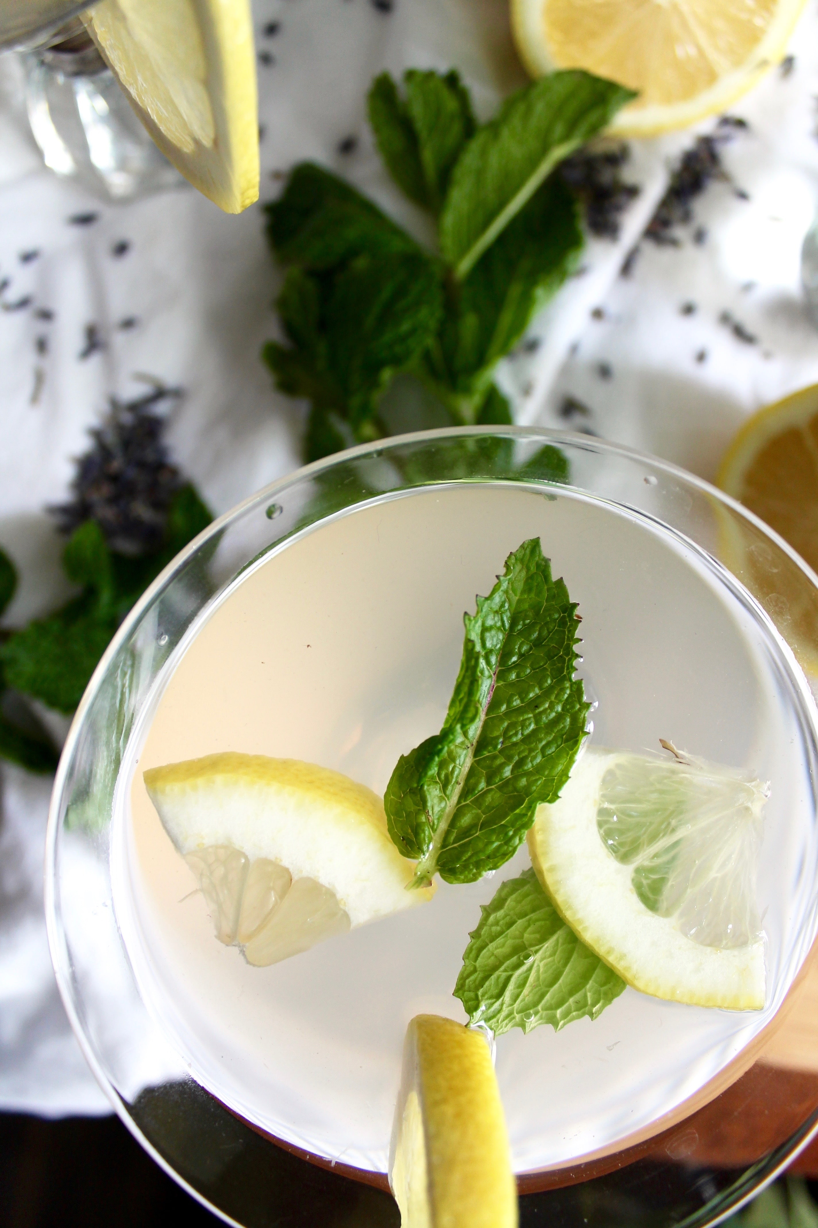 Lavender Mint Vodka Lemonade Spices in My DNA