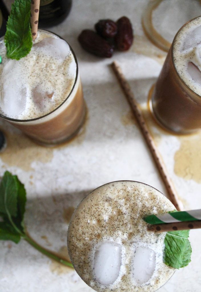 Mint Vanilla Bean Cold Brew Iced Coffee Spices in My DNA