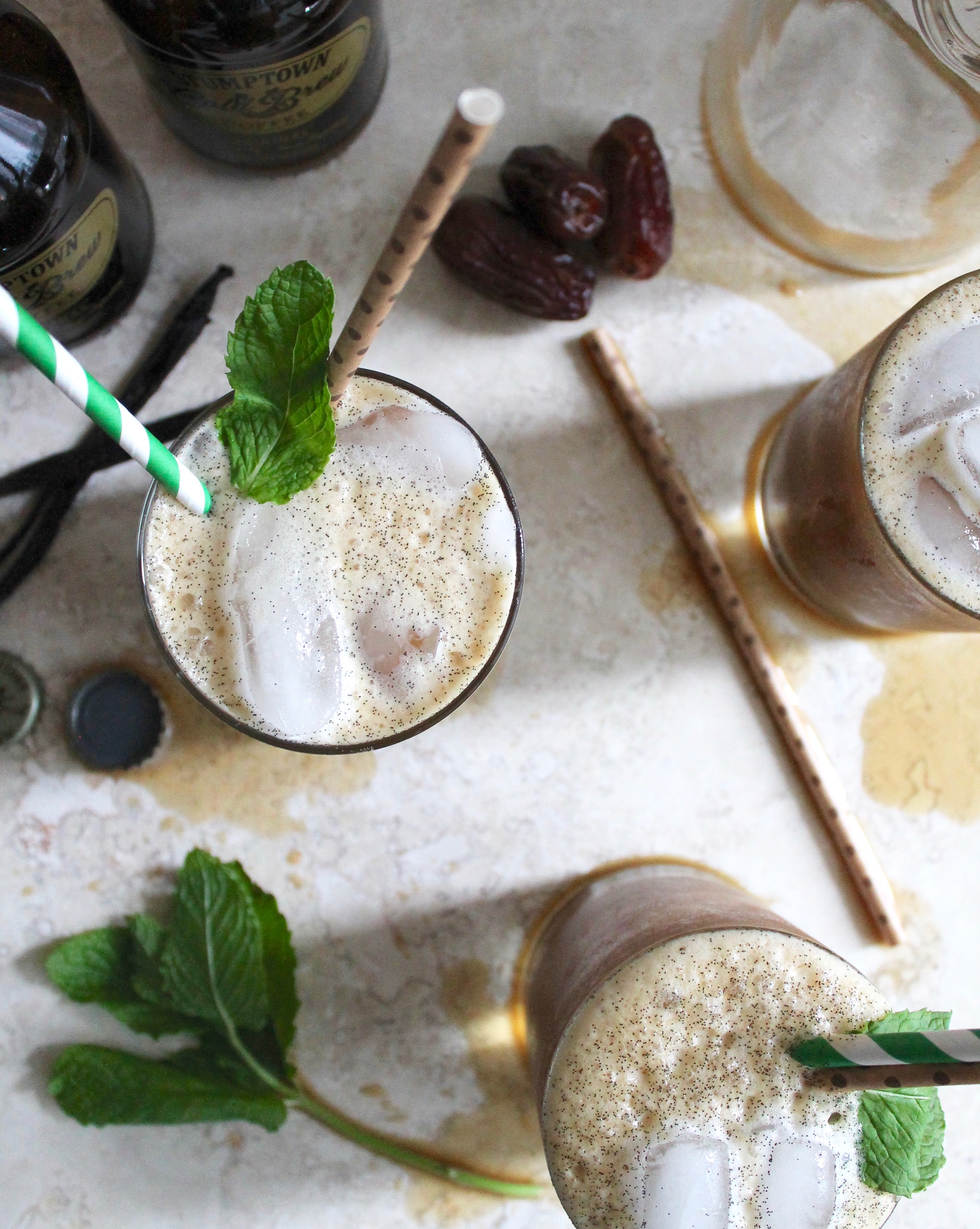 Mint Vanilla Bean Cold Brew Iced Coffee Spices in My DNA