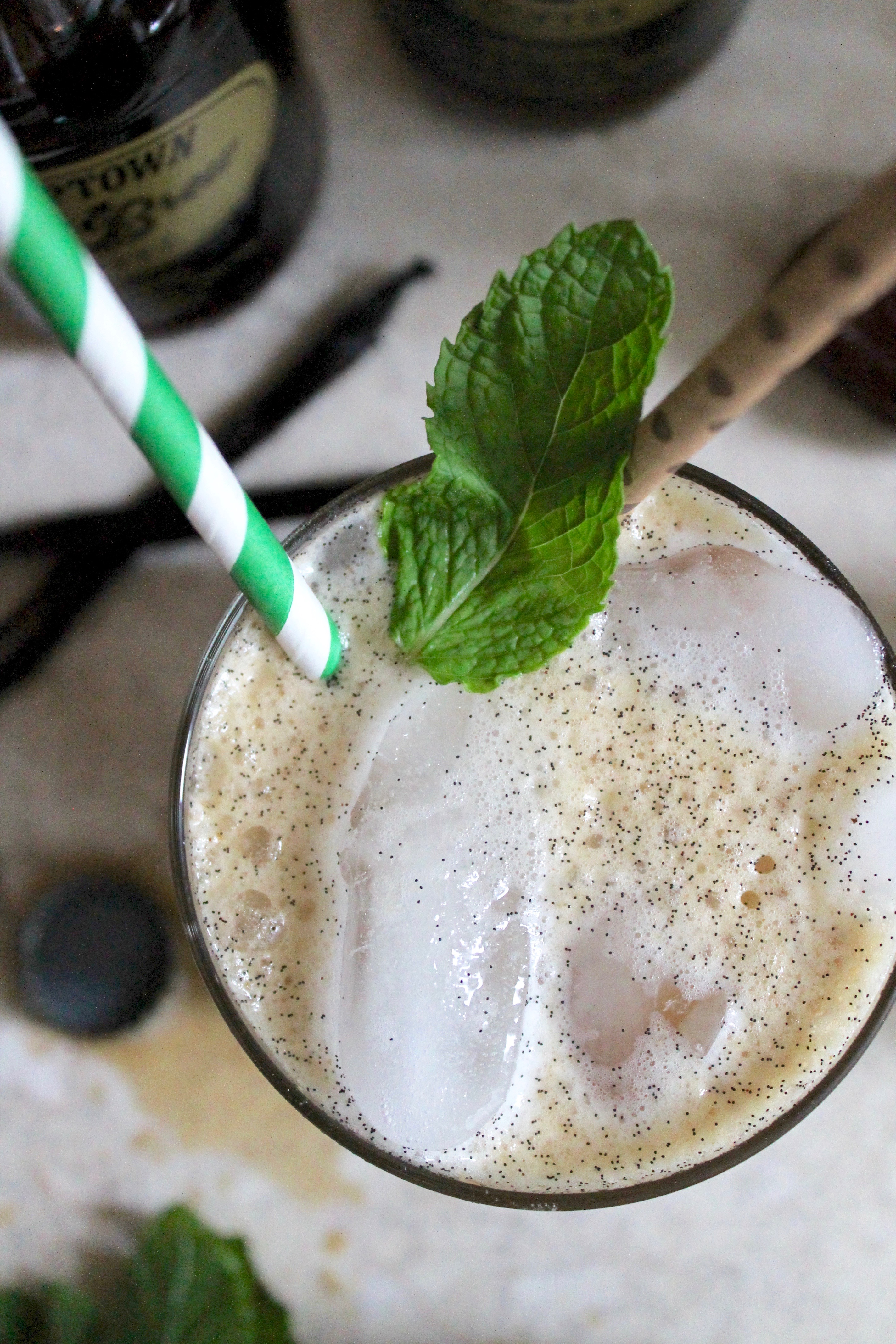 Mint Vanilla Bean Cold Brew Iced Coffee Spices in My DNA