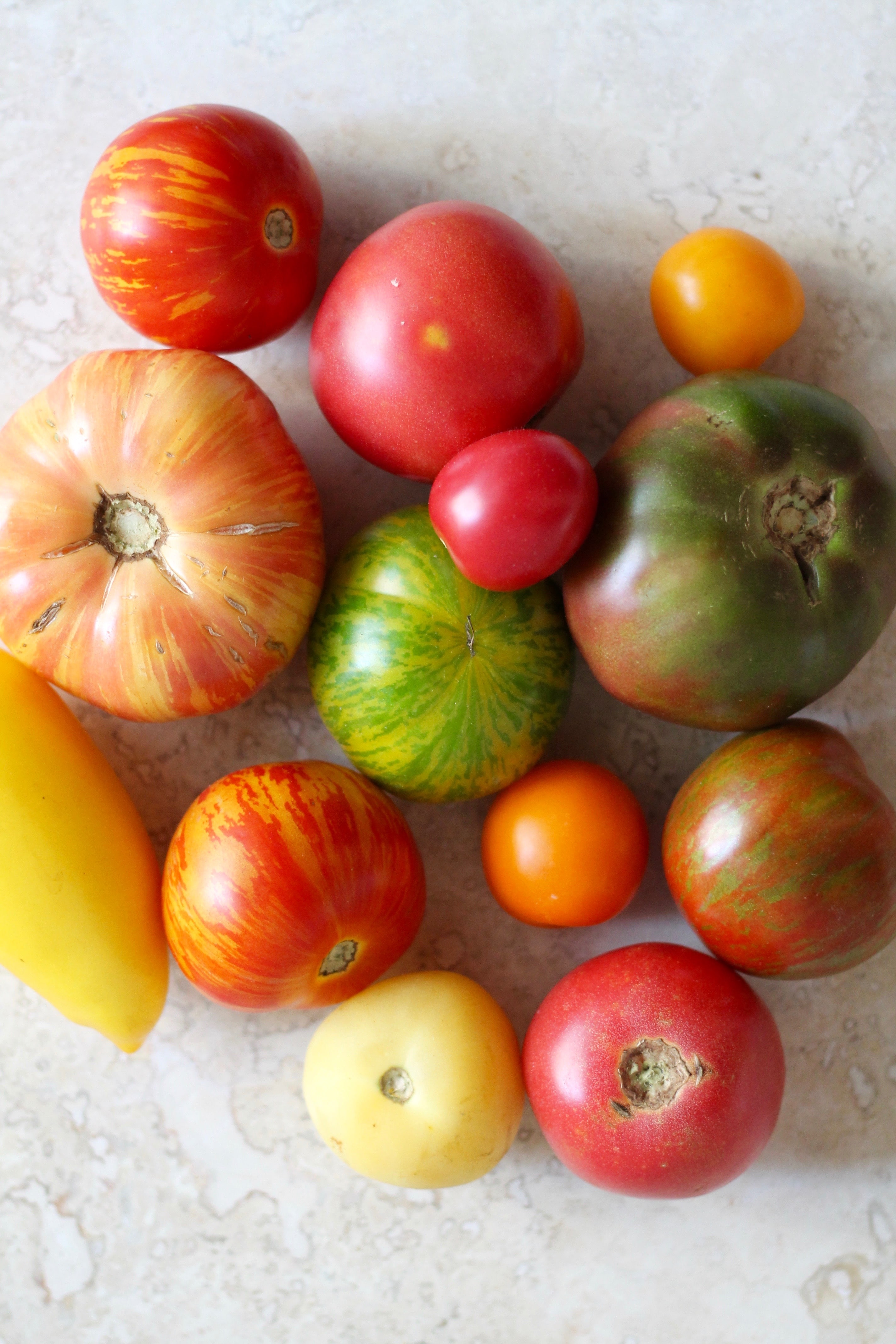 Grain Bowls with Grilled Corn, Heirloom Tomatoes, and Basil Vinaigrette