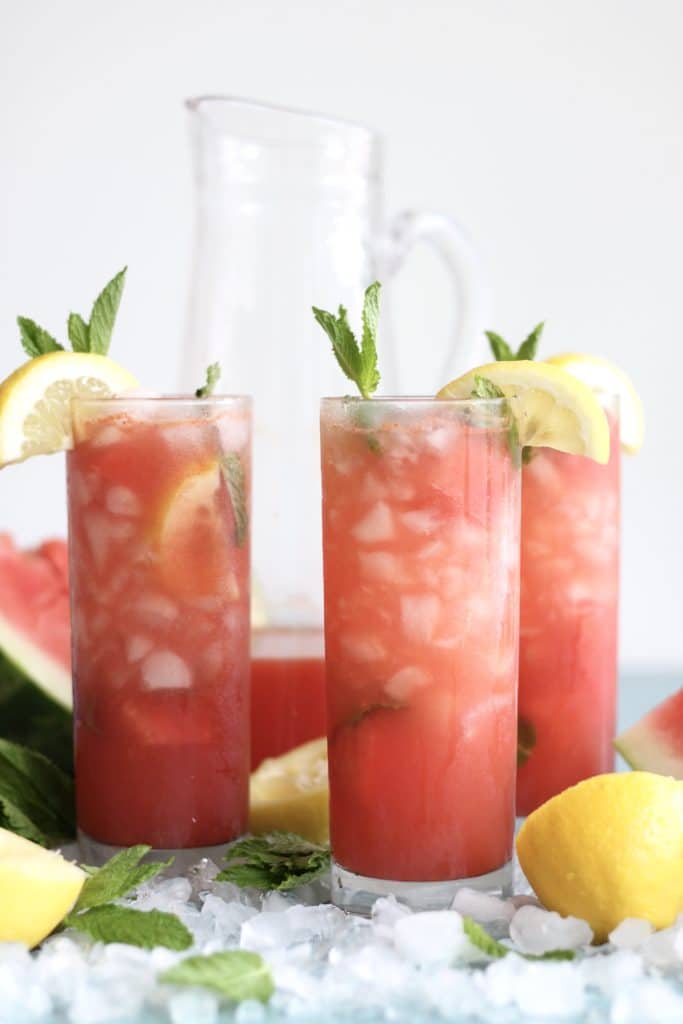 Watermelon Mint Lemonade