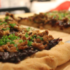 Sausage, Manchego, and Balsamic Cabernet Onion Pizza