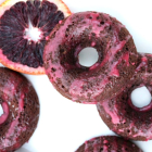 Chocolate Donuts with Blood Orange Glaze (paleo, grain-free, gluten-free)