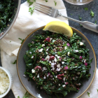 Mediterranean Kale and Lentil Salad