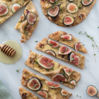 5 Ingredient Fig and Smoked Gouda Flatbreads