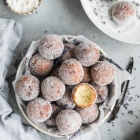 Ricotta Doughnuts with Lavender Vanilla Bean Sugar