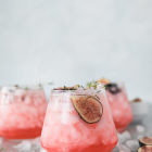 Fig Thyme Shrub Cocktail