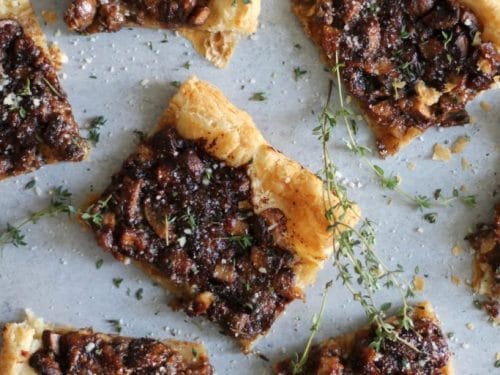 Creamy Mushroom And Thyme Tart Spices In My Dna