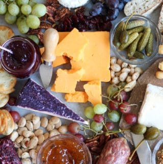 How I Build a Holiday Cheese Board +  Quick Spiced Apricot Preserves!