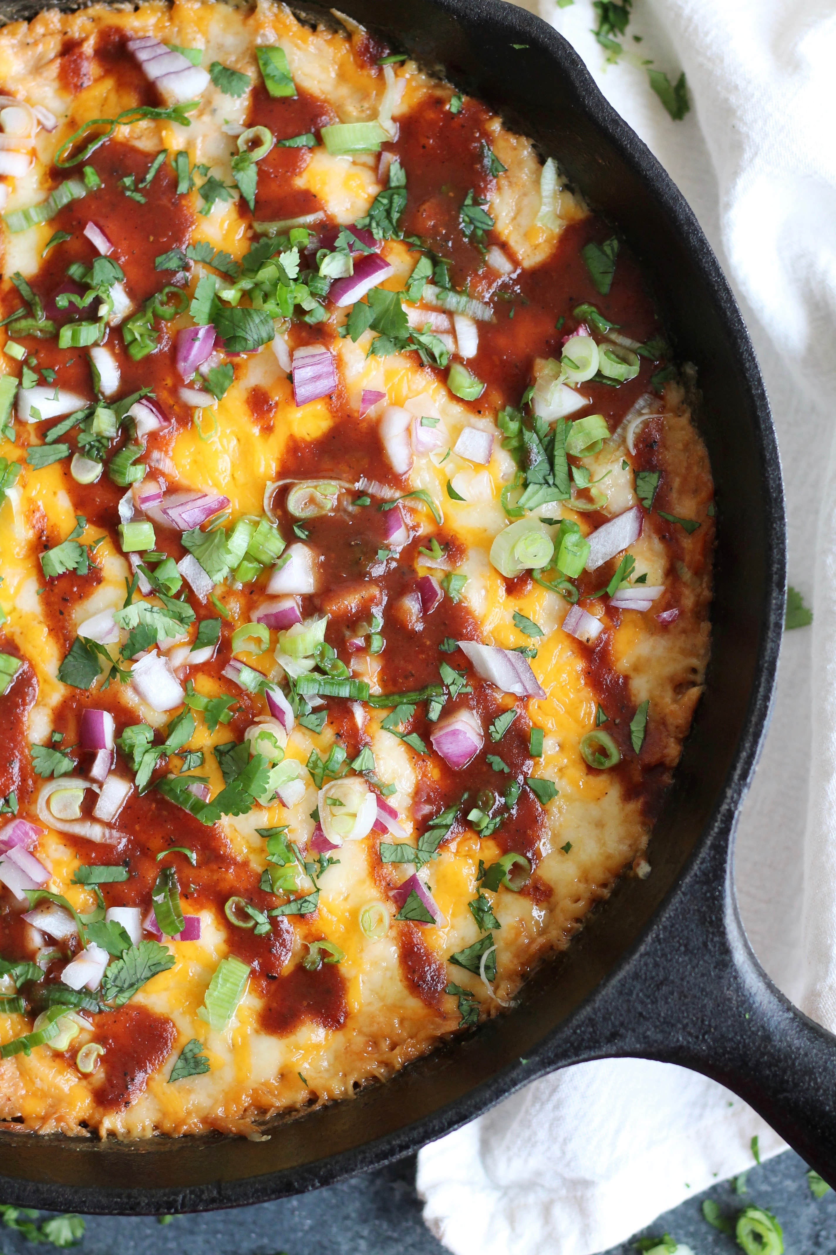 Lightened-Up BBQ Chicken Dip