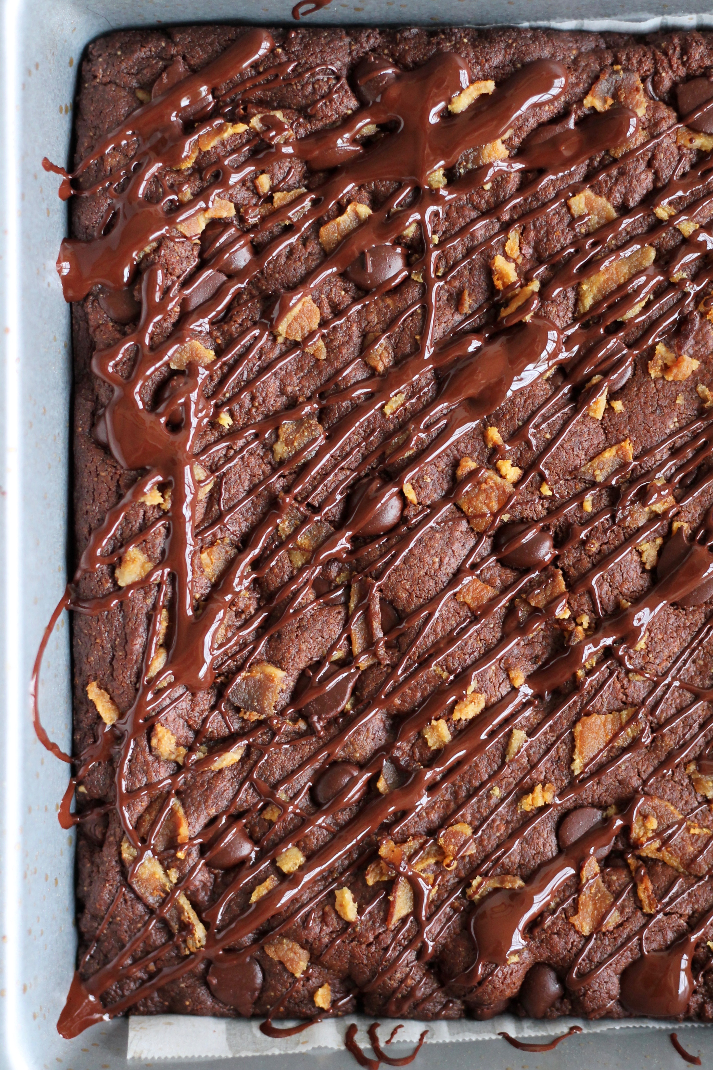 Paleo Bacon Brownies