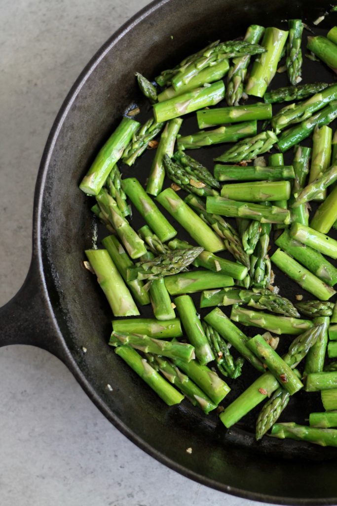 Spring Vegetable Fettuccine with Mascarpone