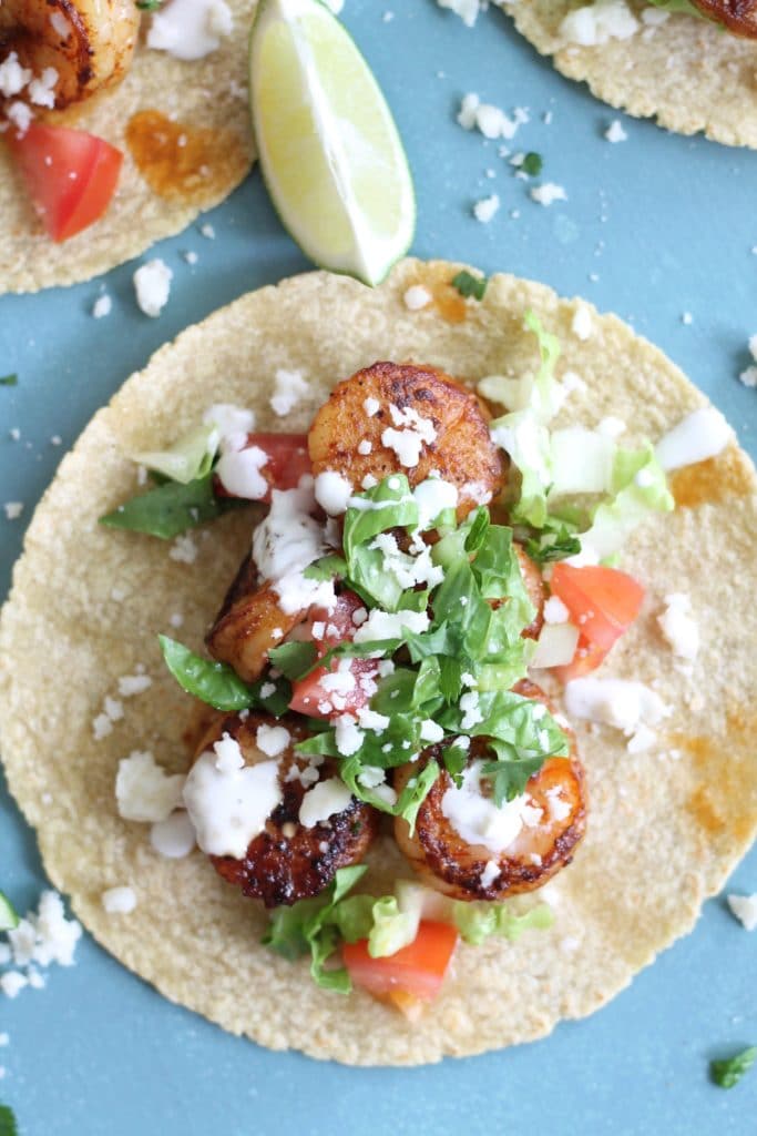 My Favorite Easy Seafood Tacos