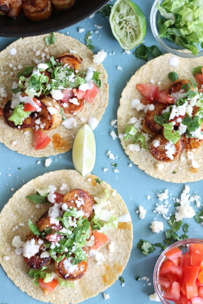 My Favorite Easy Seafood Tacos