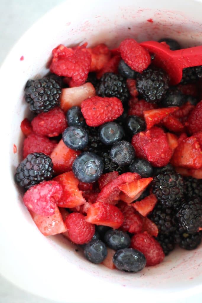 Vanilla Bean Berry Galette