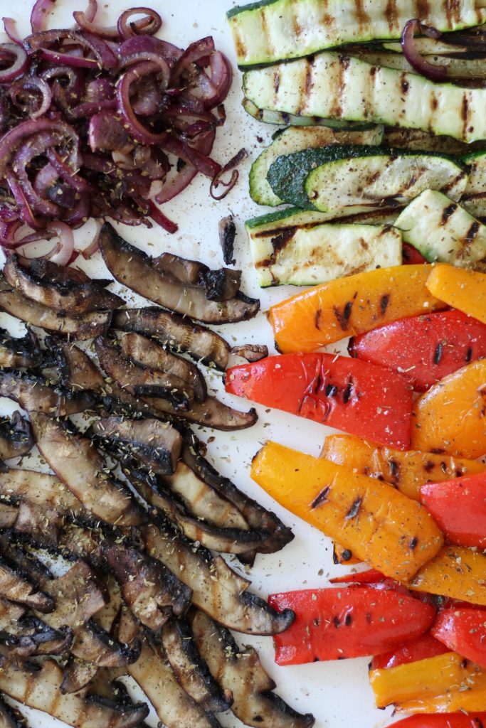 Pesto Grilled Vegetable Paninis