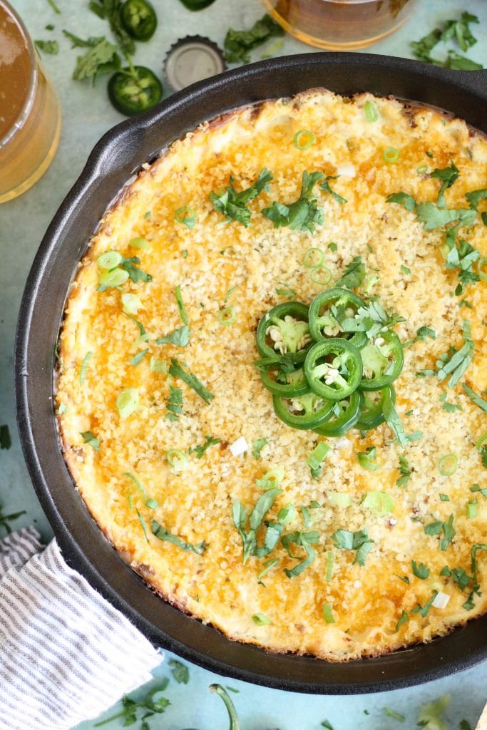 3 Cheese Jalapeño Popper Chorizo Dip