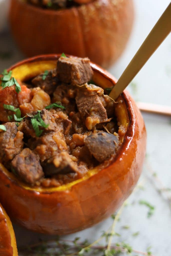 Pumpkin Beef Stew