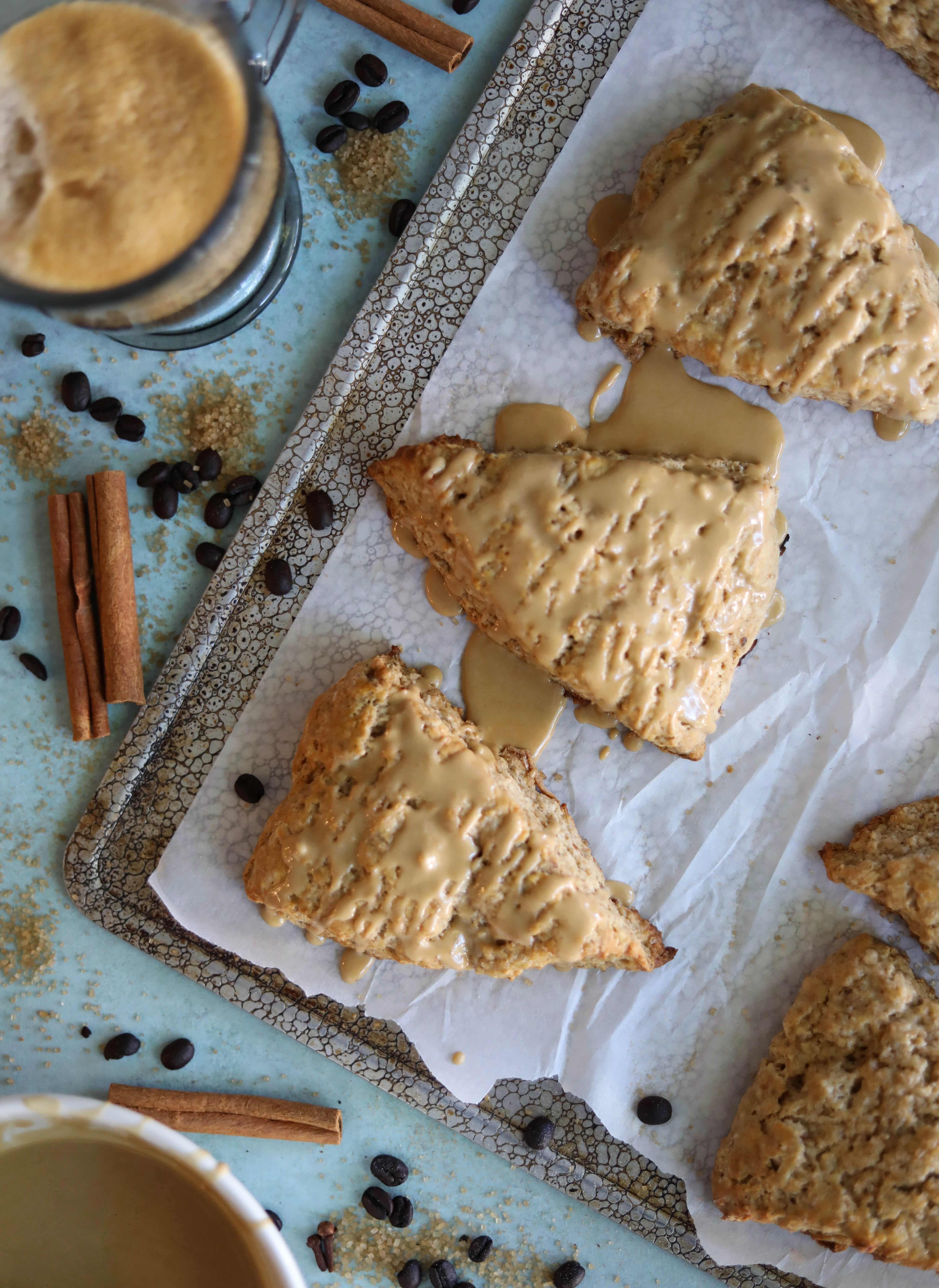 Dirty Chai Scones