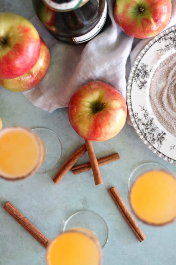 Apple Cider Chai Mimosas