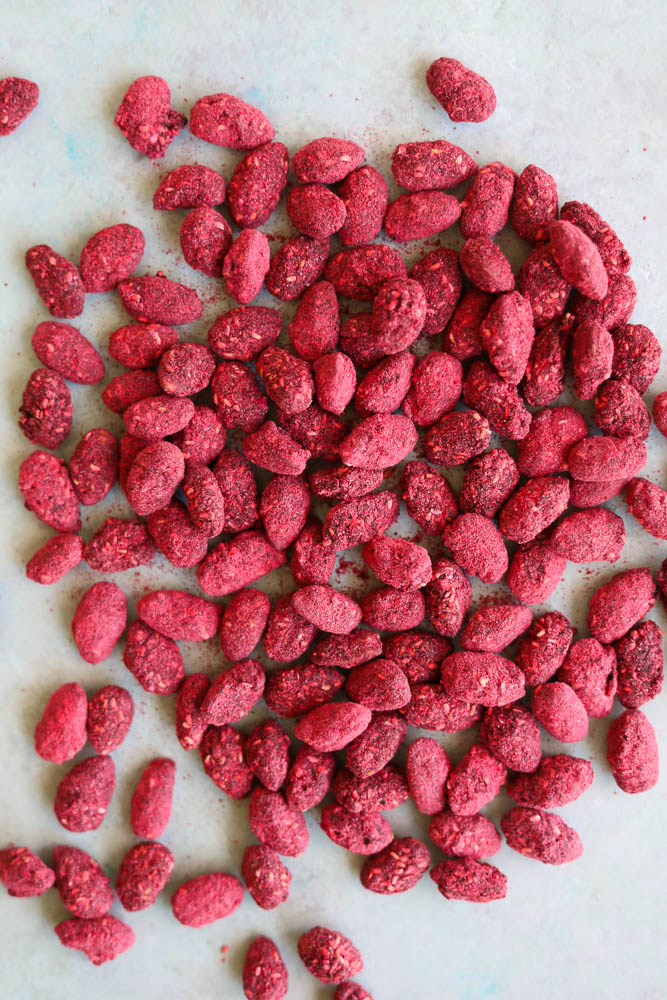 Raspberry Dark Chocolate Sea Salt Almonds