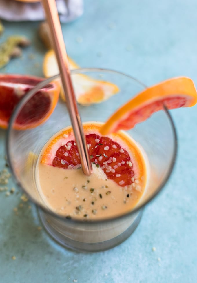 Blood Orange Ginger Smoothie