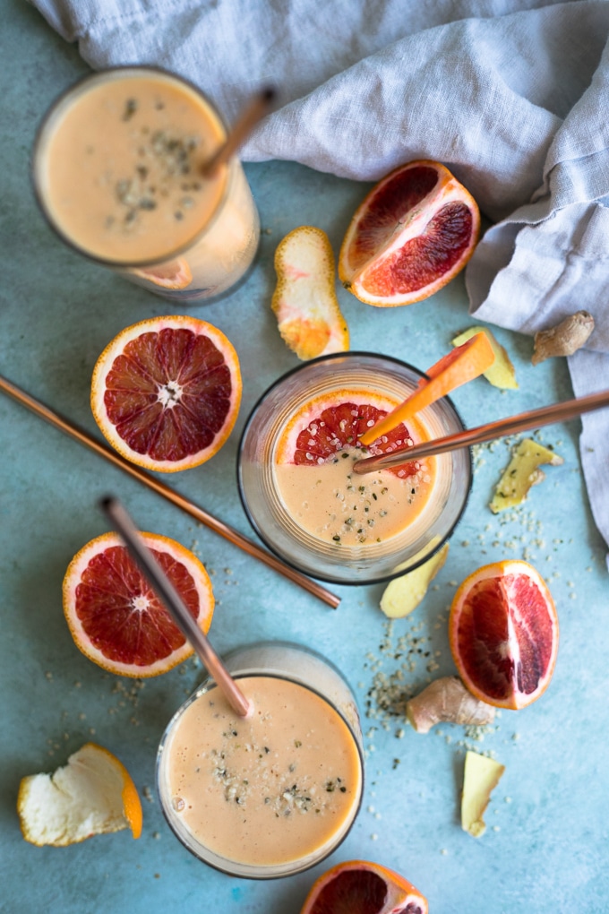 Blood Orange Ginger Smoothie