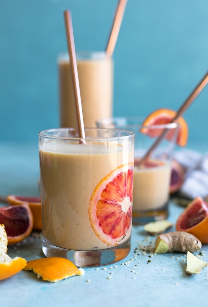 Blood Orange Ginger Smoothie