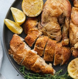 The Easiest Roasted Chicken