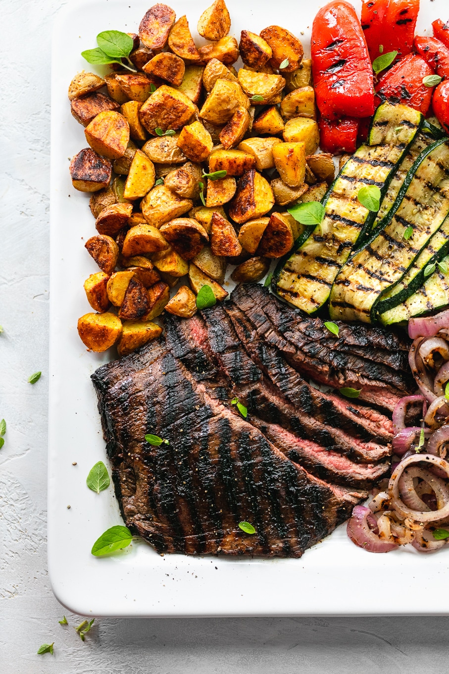 5 Ingredient Flank Steak (easy to make + perfect for grilling!)