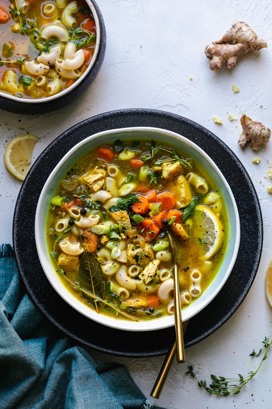 Ginger clearance chicken soup