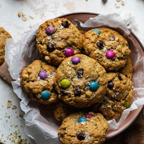 Healthy Monster Cookies Flourless Gluten Free Filled With Superfoods